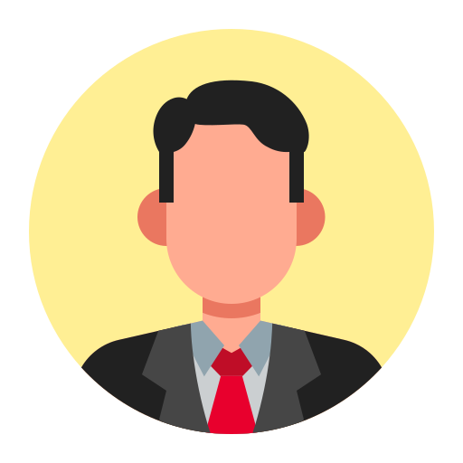 Happy customer giving testimonial