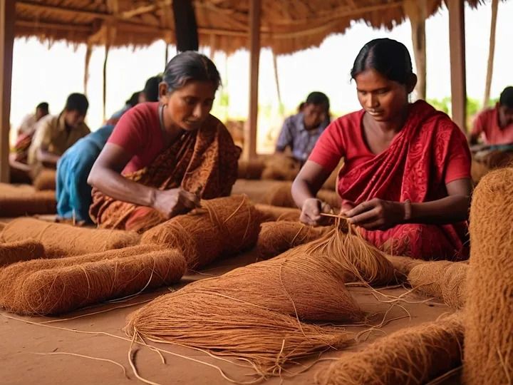 Eco-friendly handmade jute bags by rural women entrepreneurs