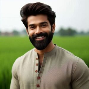 Team members discussing social welfare projects